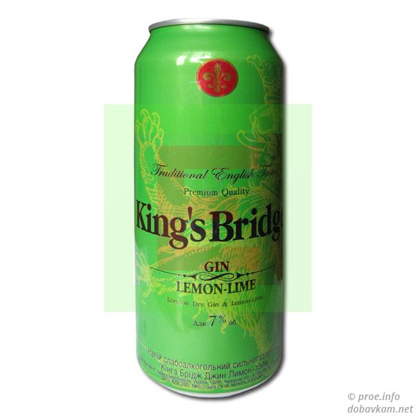«King's Bridge Gin Lemon-lime»