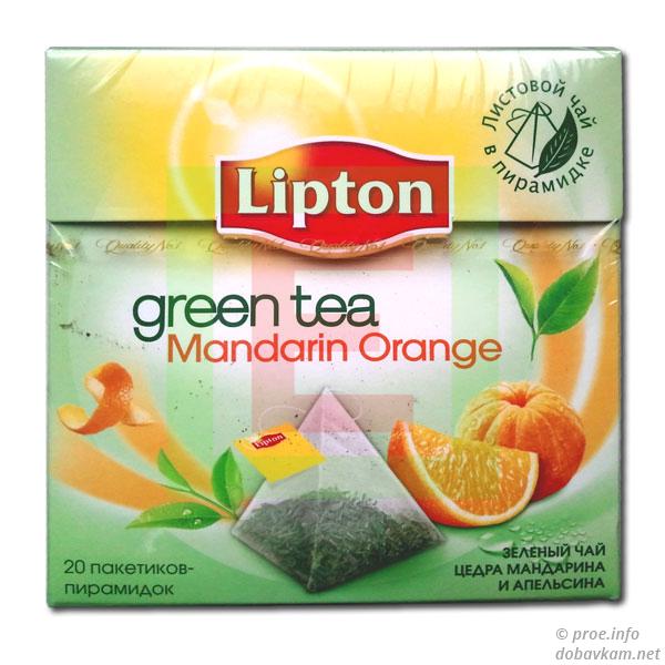 Зелений чай Lipton 