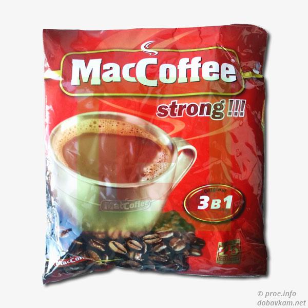 MacCoffee Strong Original 3 в 1