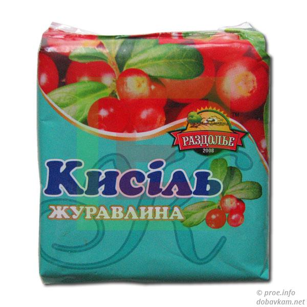 Кисіль «Журавлина» ТМ «Рогань продукт»