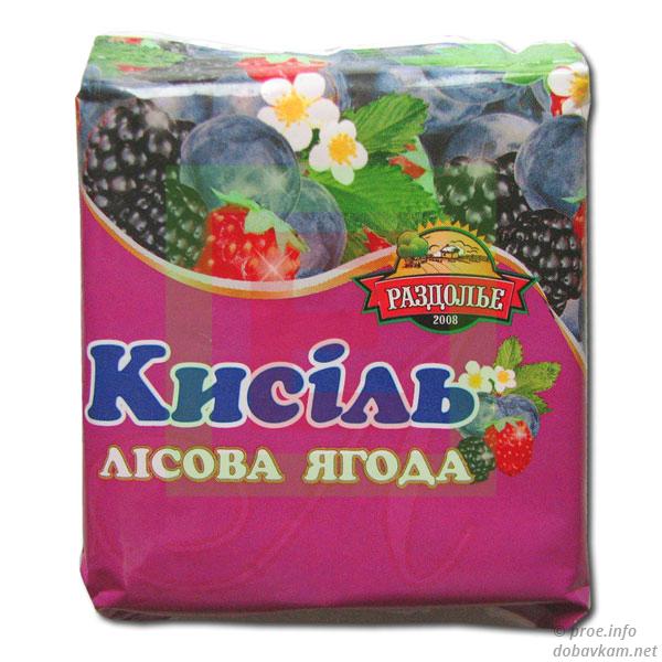 Кисіль «Лісова ягода» ТМ «Рогань продукт»