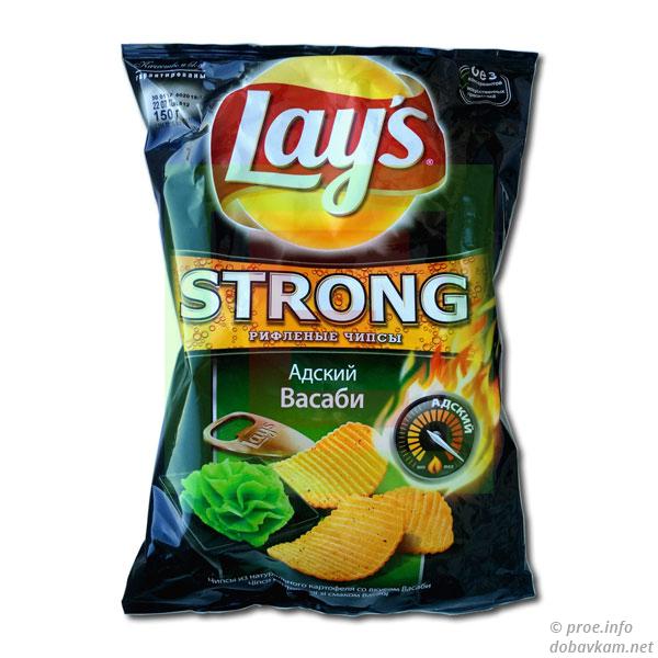 Чіпси «Lays» Пекельний Васабі