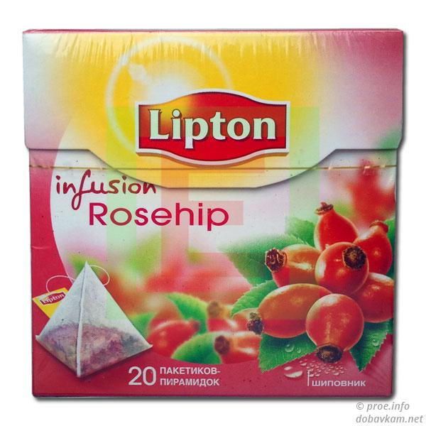 Чай Lipton шипшина 