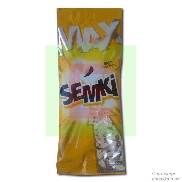 Ядра смажені ТМ «Semki» Max