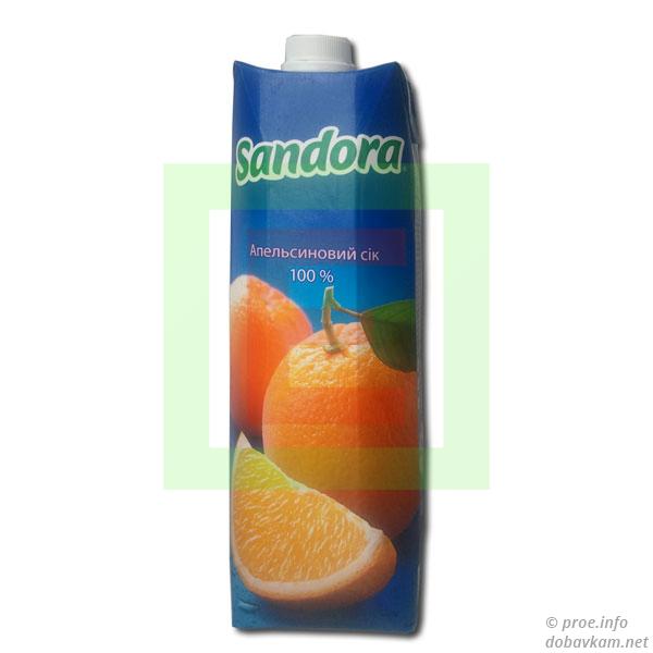 Апельсиновий сік Сандора 