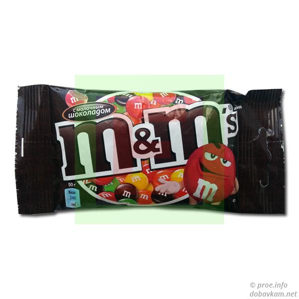 M&M's з молочним шоколадом