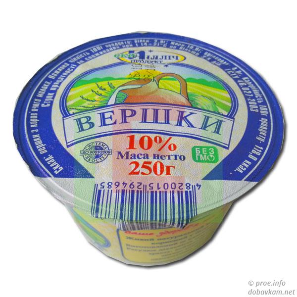 Вершки «Еко Ілліч продукт»