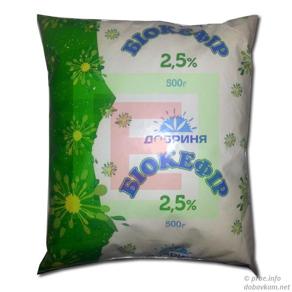 Біокефір «Добриня» 2,5%