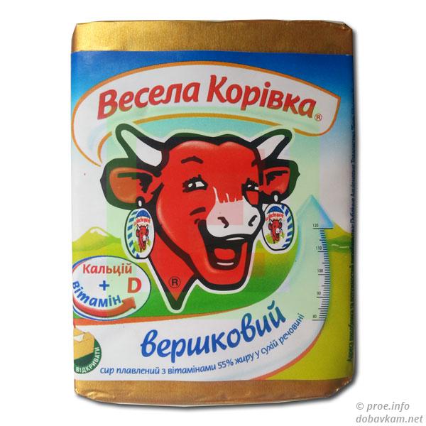 Сир плавлений ТМ «Весела корівка»