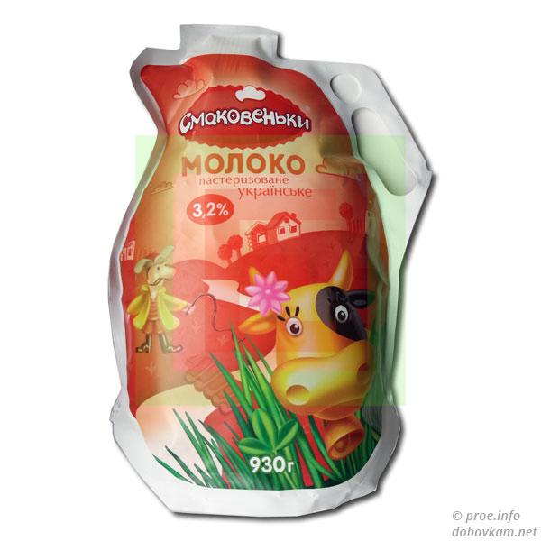 Молоко «Смаковеньки» 3,2%