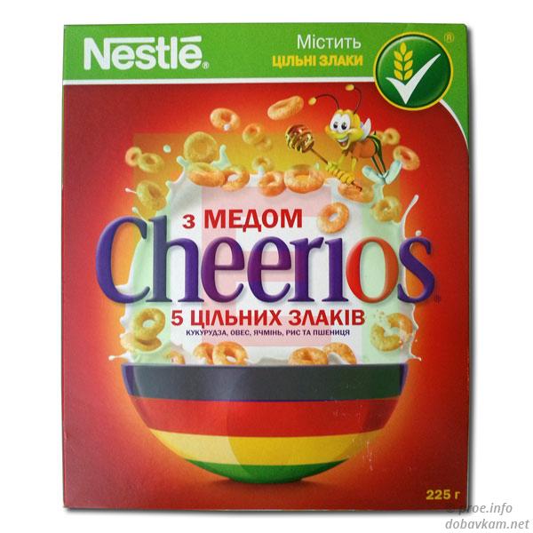 Готовий сніданок Черіос від Нестлє (Nestle Cheerios)