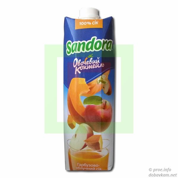 Сік «Сандора» Овочевий коктейль