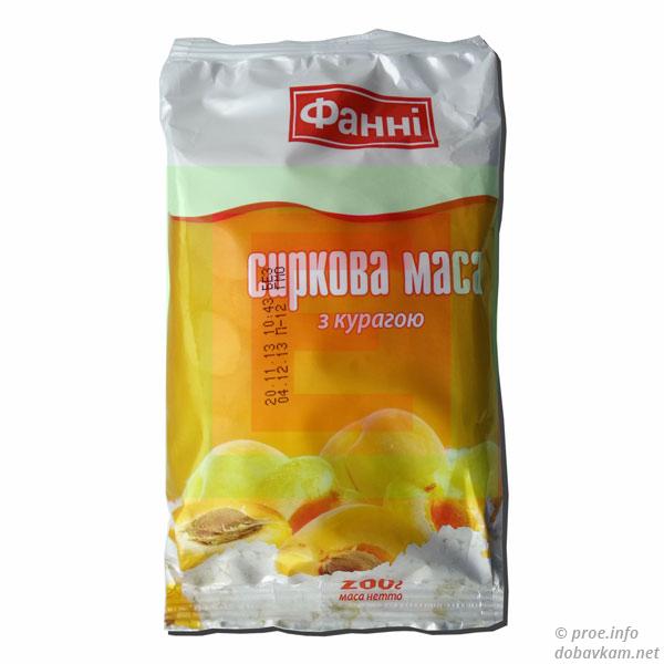 Сиркова маса «Фанні» курага 