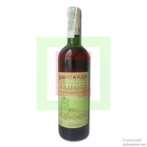 Вино «Аліготе» Масандра 