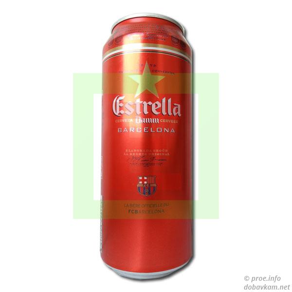 Пиво «Естрелла»