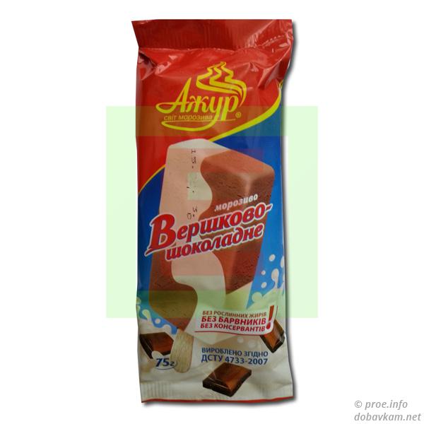 Морозиво «Ажур» вершково-шоколадне