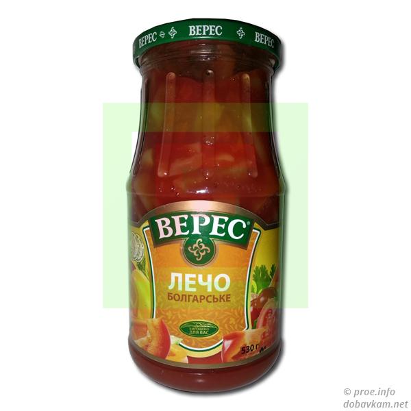 Лечо болгарське «Верес» 