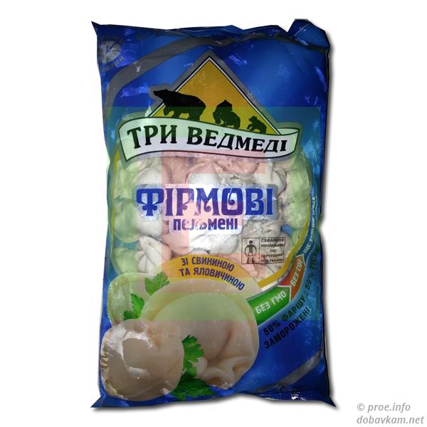 Пельмені «Три ведмеді» фірмові