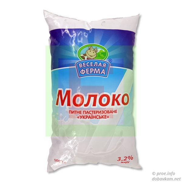 Молоко пастеризоване «Українське»