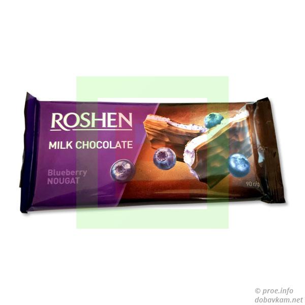Шоколад «Рошен» молочний