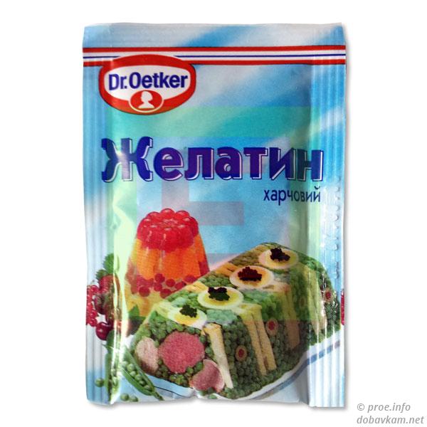 Желатин «DrDetker»