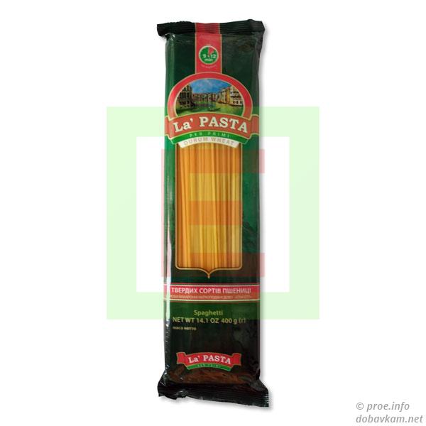 Макарони «Спагетті» «La' Pasta»