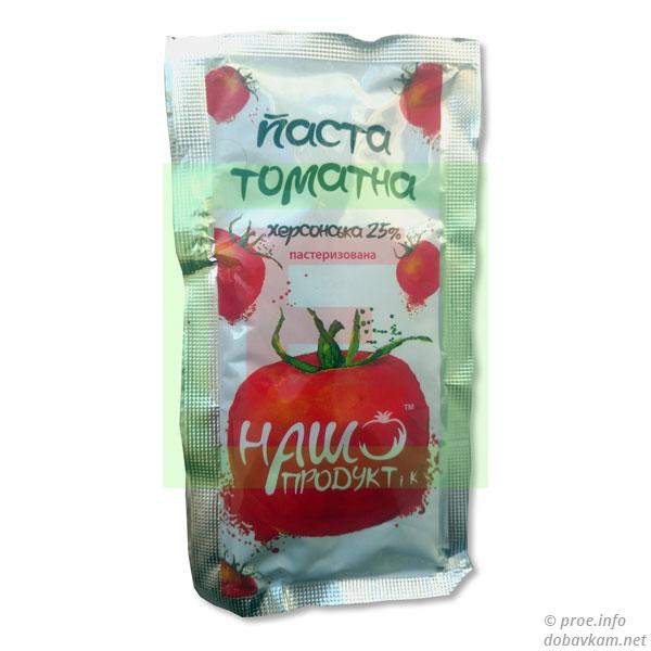 Томатна паста «Наш продукт» 