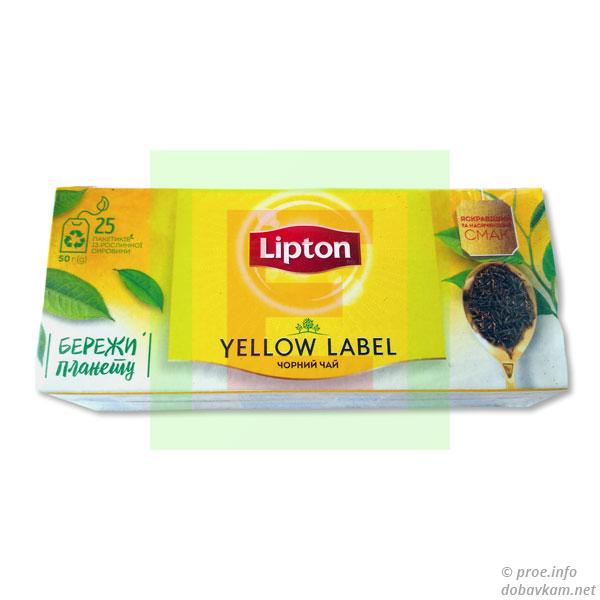 Чай в пакетиках «Липтон»
