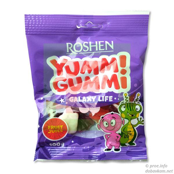 Цукерки «Рошен» «Yummi Gummi»